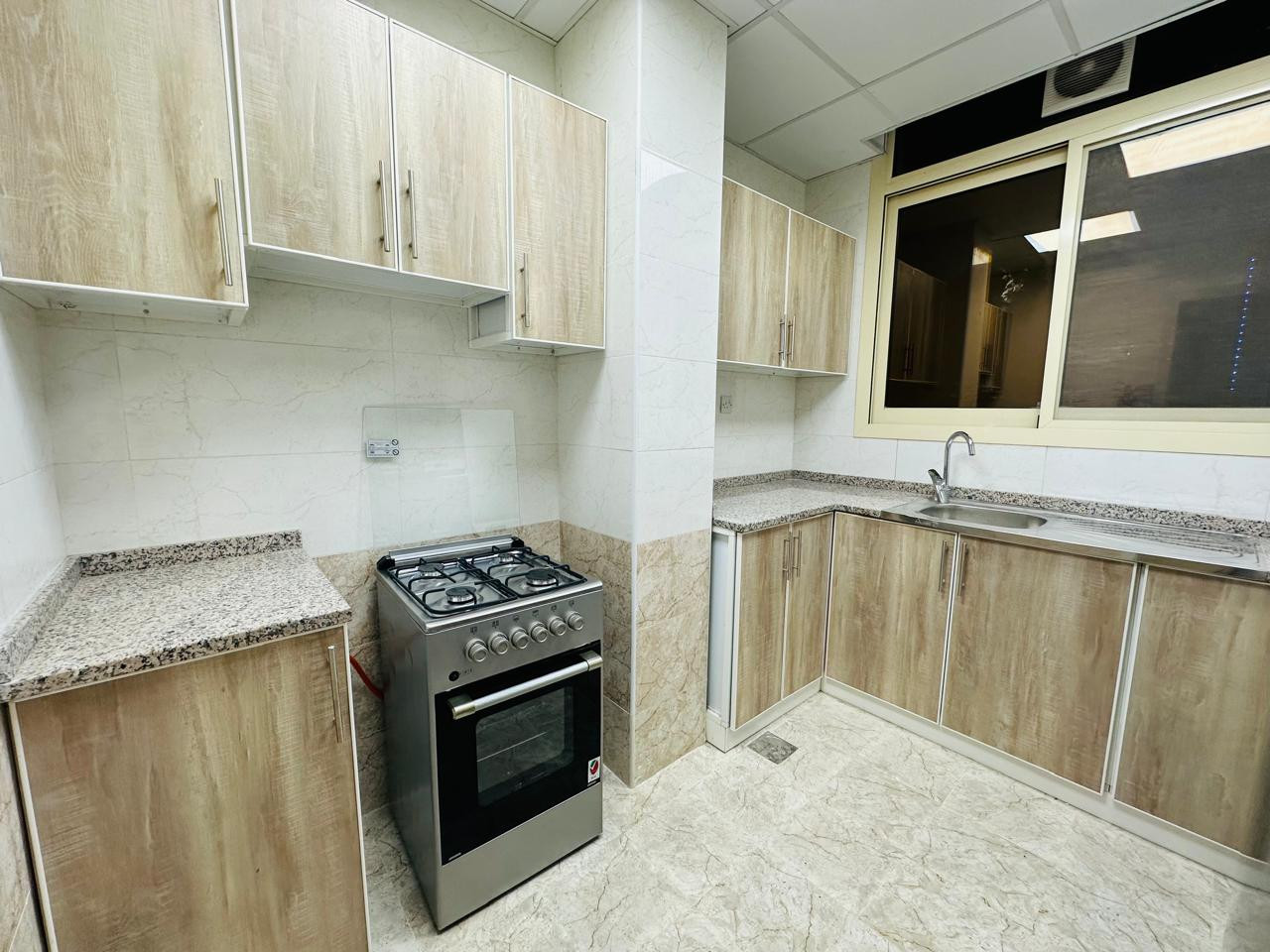 Two-bedroom apartment with a living room for rent