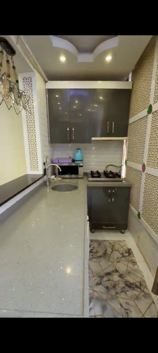 Two-bedroom apartment with a living room for tourist rental