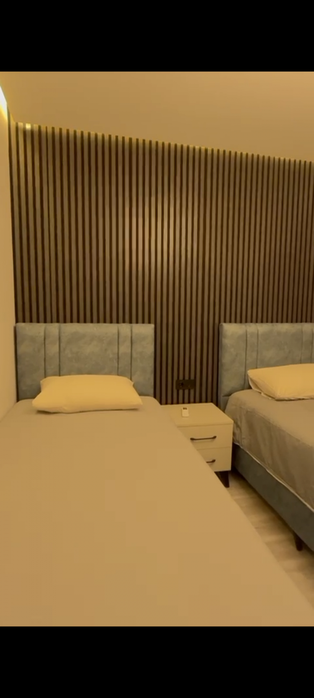 Two-bedroom apartment with a living room for tourist rental