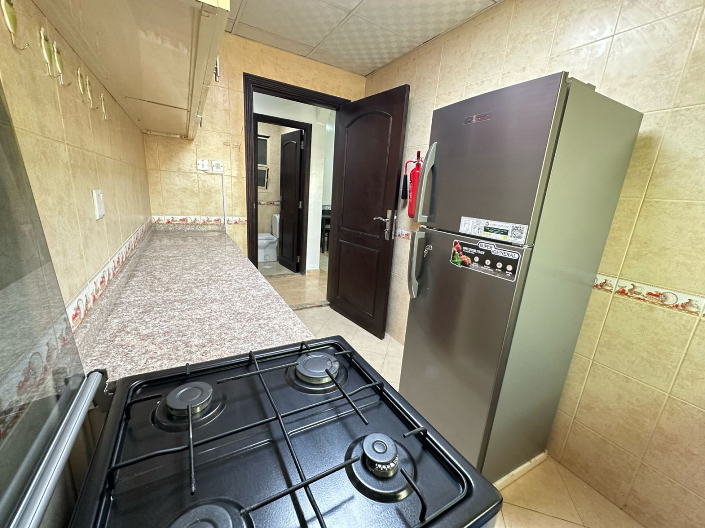 Two-bedroom apartment with a living room for rent