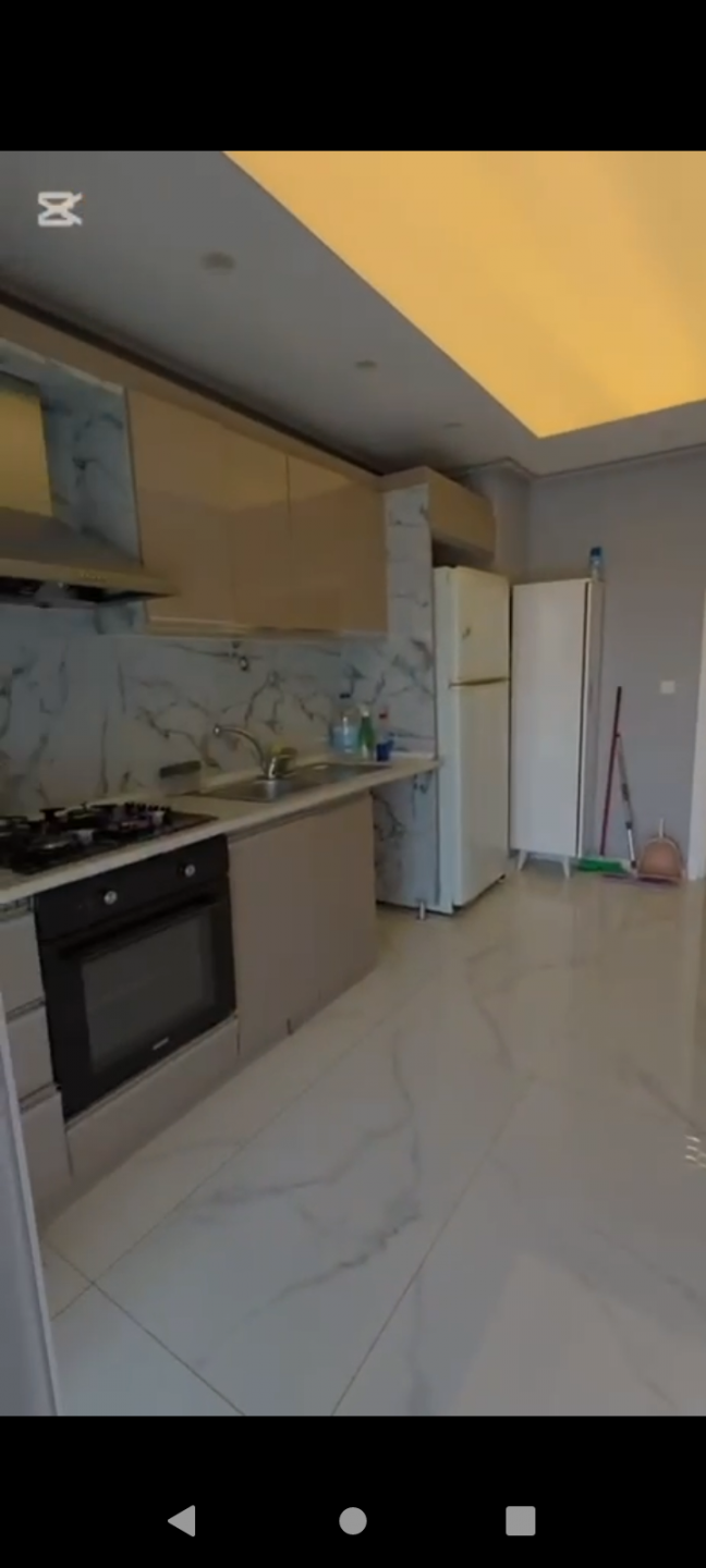 Two-bedroom apartment with a living room, fully furnished