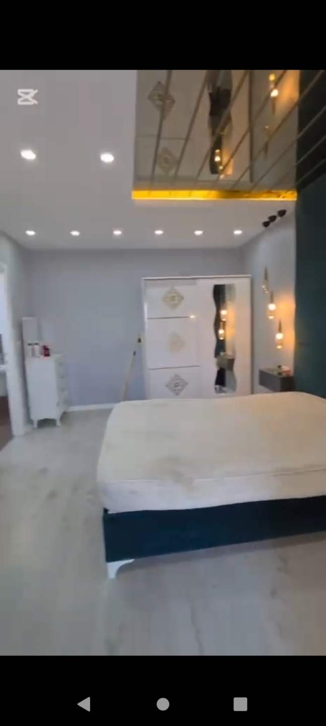 Two-bedroom apartment with a living room, fully furnished