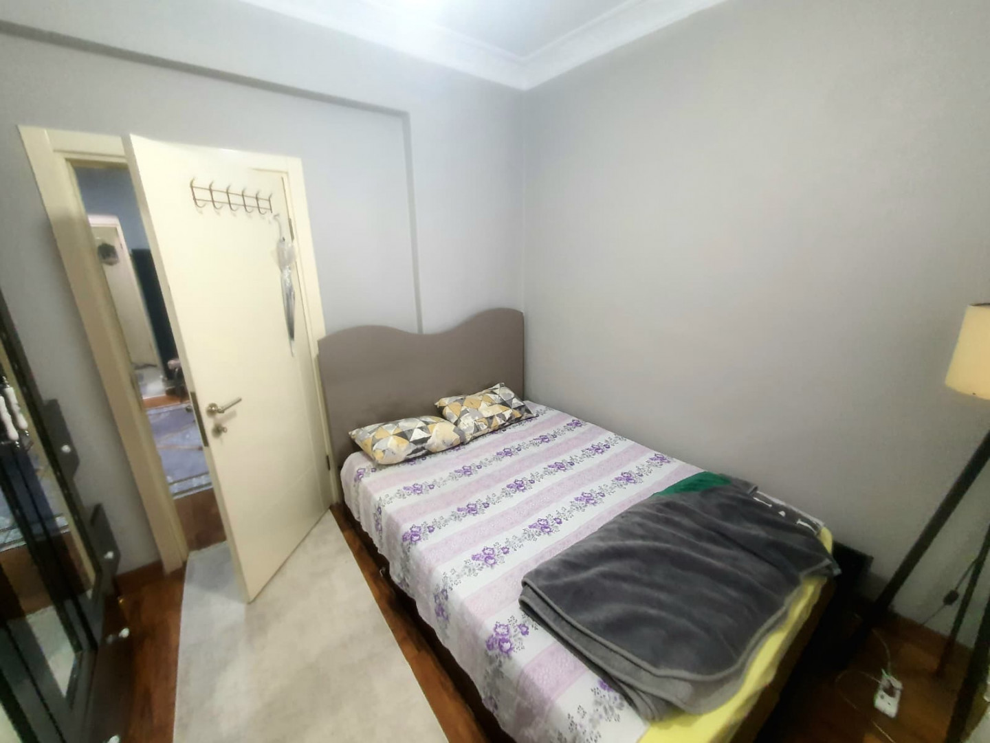 Furnished two-bedroom apartment with living room