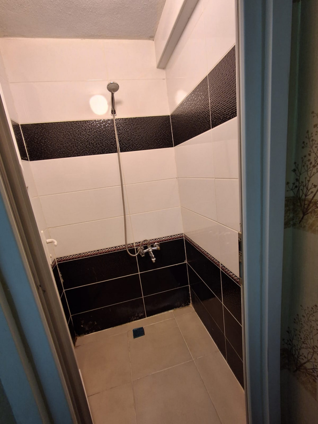 Furnished two-bedroom apartment with living room