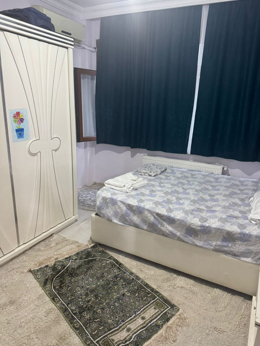 Two-bedroom apartment with a living room, first floor