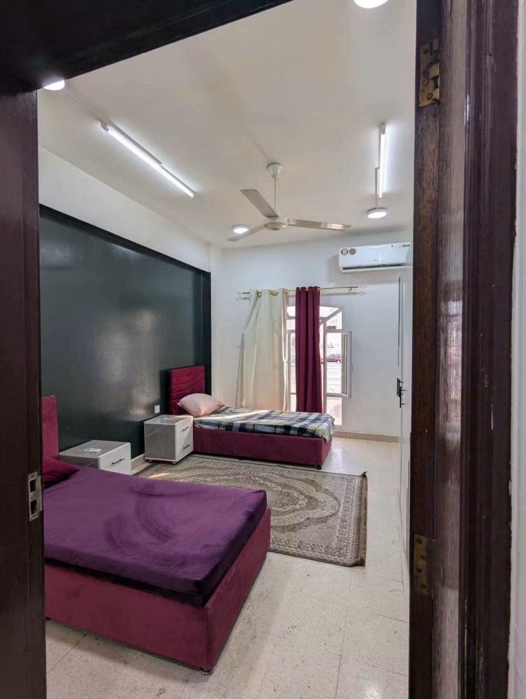 Two-bedroom apartment with a living room