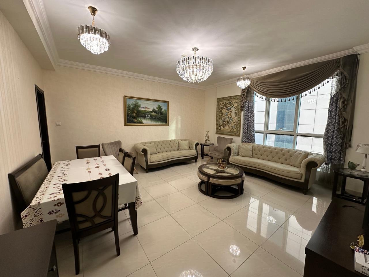 Large 3-bedroom apartment on the 15th floor with all amenities