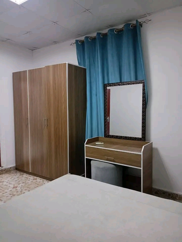 Furnished apartment with distinctive furniture