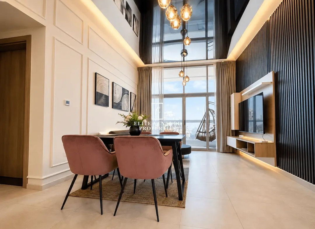 Furnished one-bedroom apartment