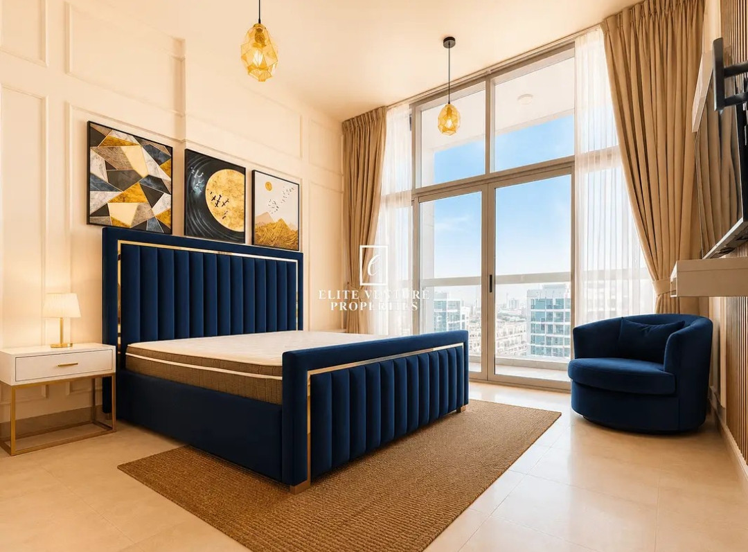 Furnished one-bedroom apartment