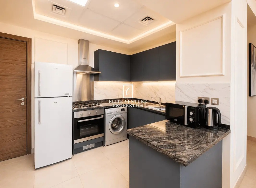 Furnished one-bedroom apartment