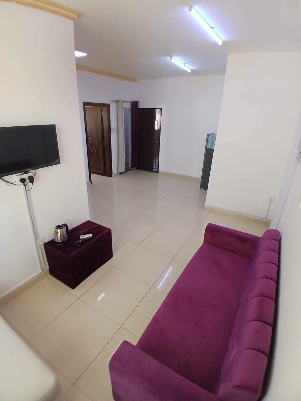 Furnished one-bedroom apartment