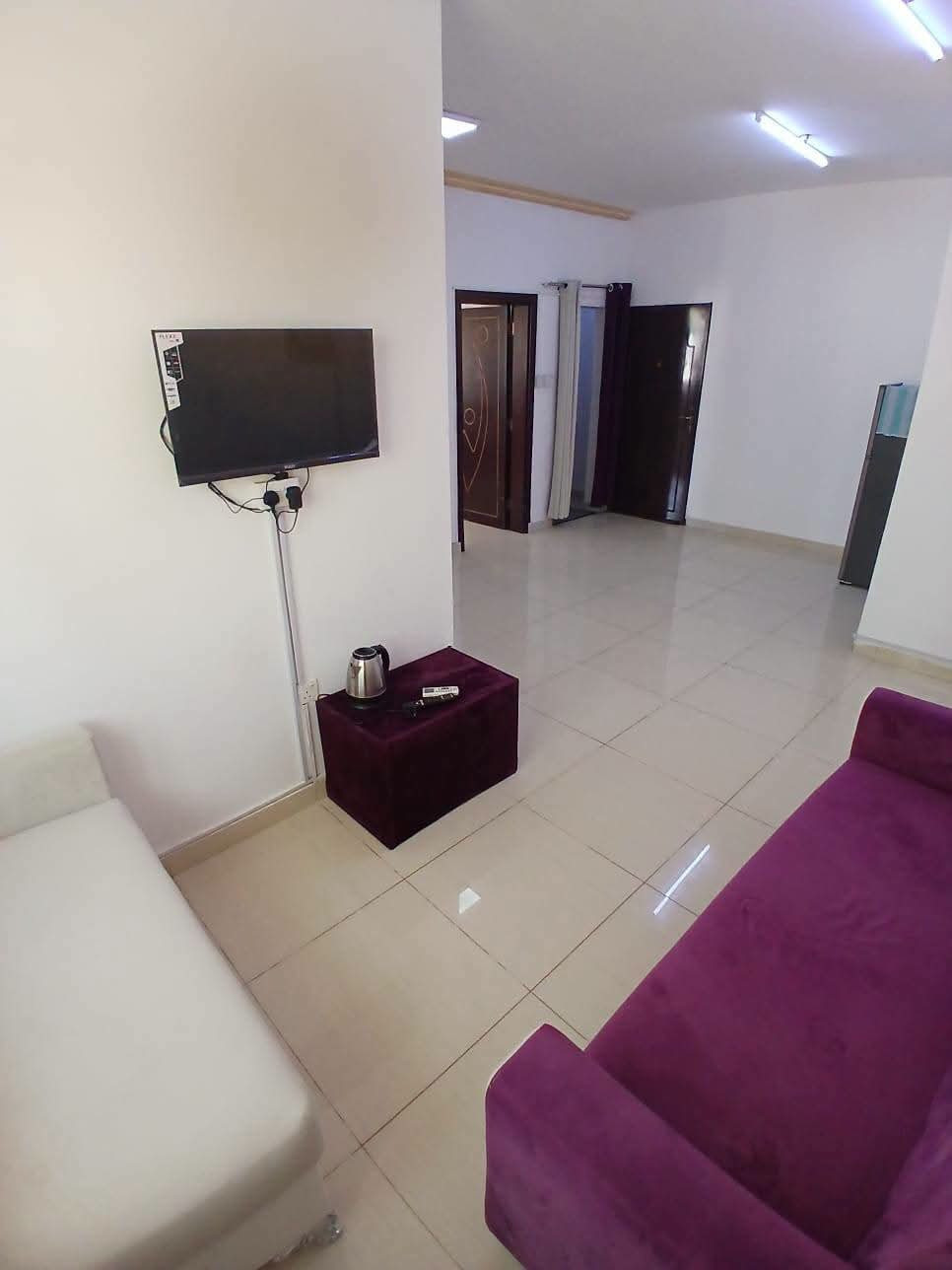 Furnished one-bedroom apartment