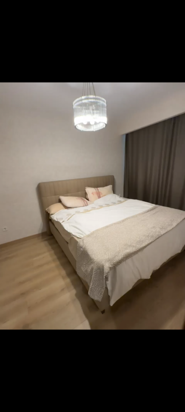 Furnished apartment with three rooms and a living room