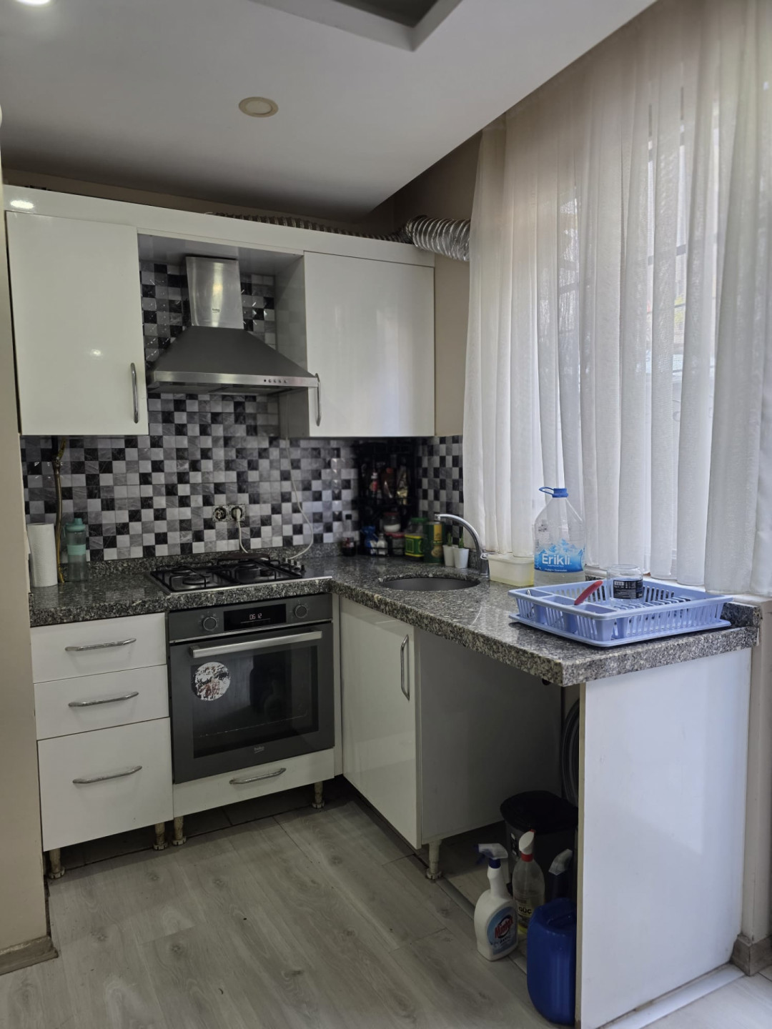Furnished ground floor apartment