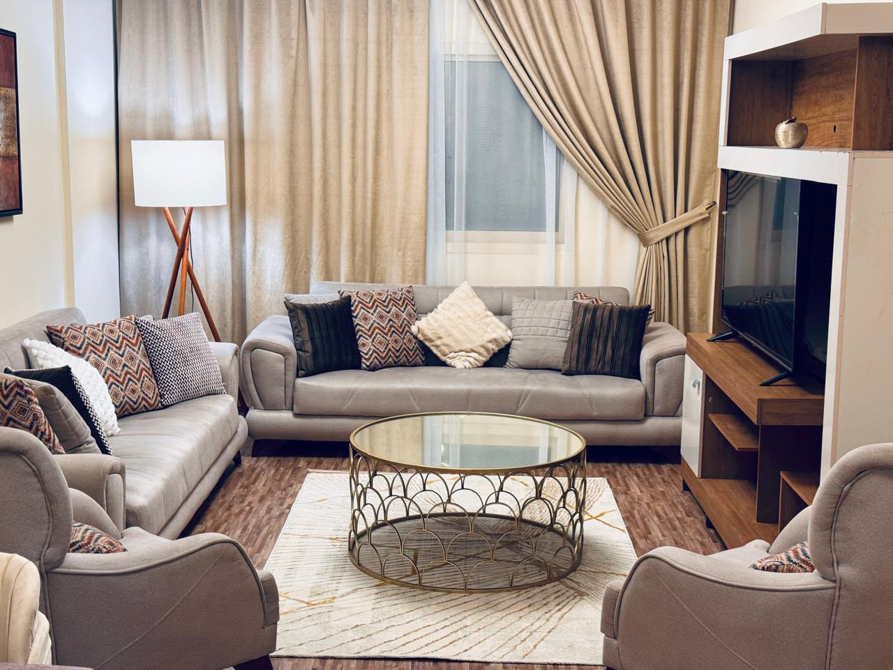 Distinctive apartment with balcony in Al Majaz 3