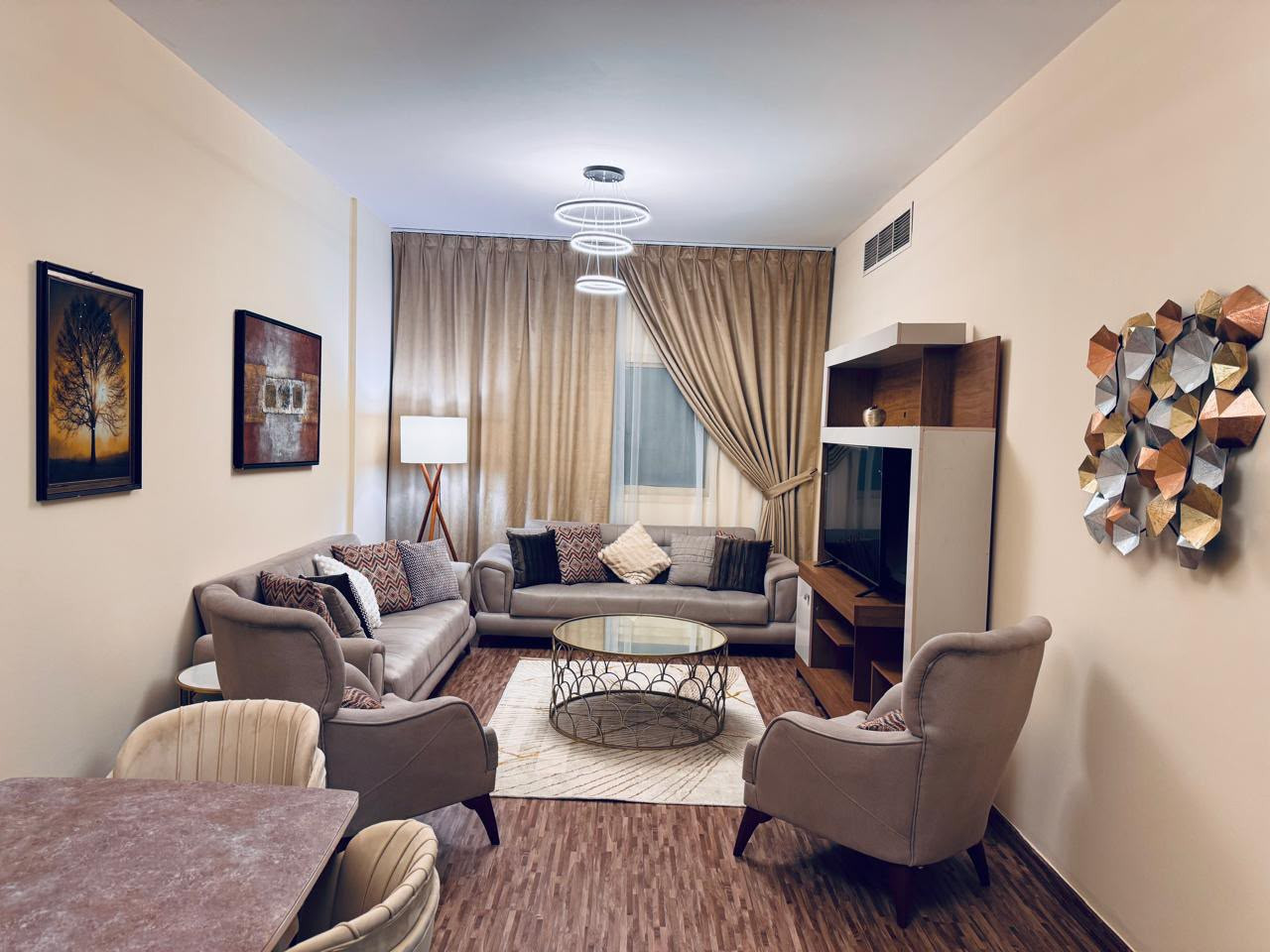 Distinctive apartment with balcony in Al Majaz 3