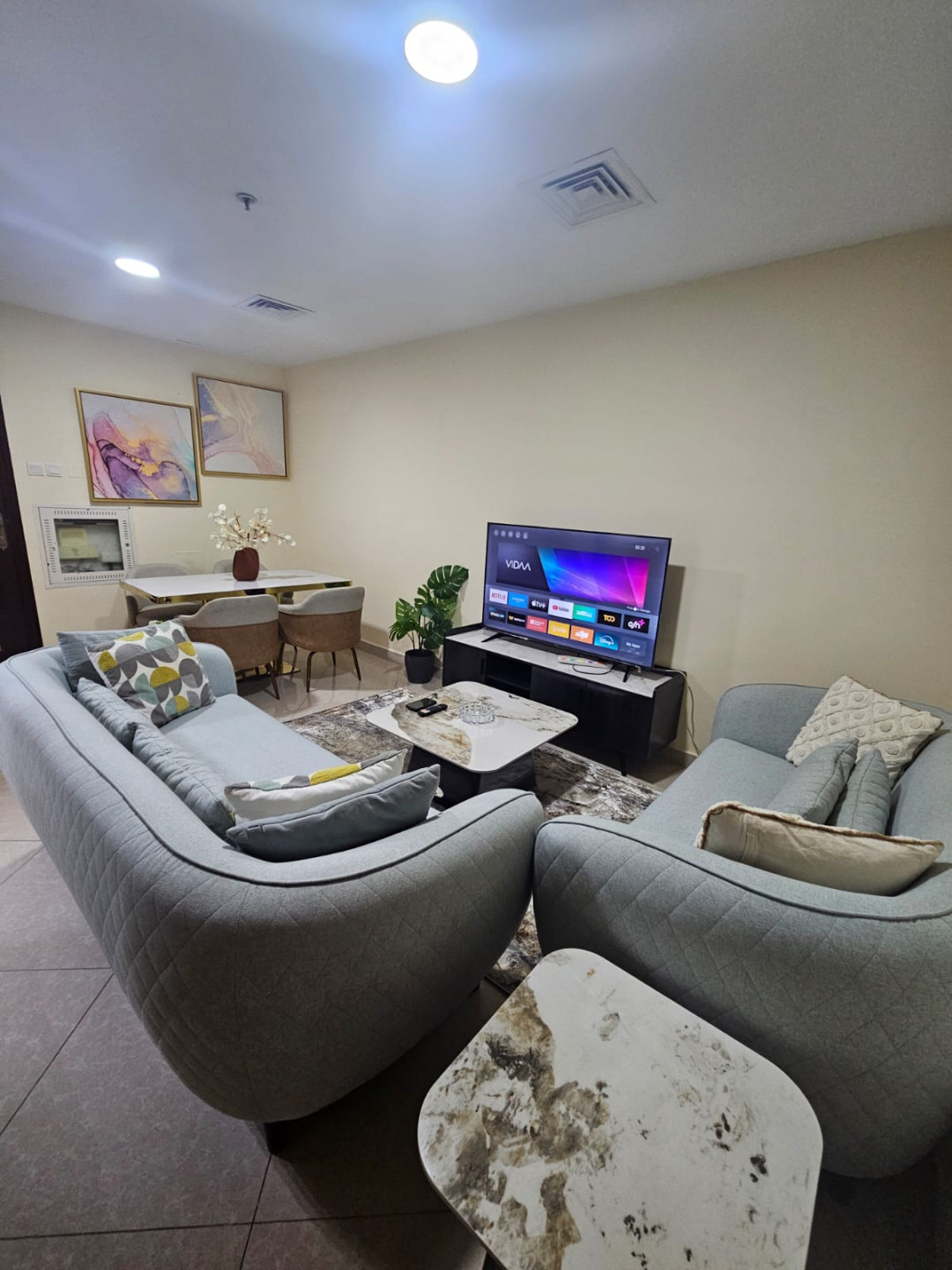 Apartment with a wide view and distinctive features in Al Majaz