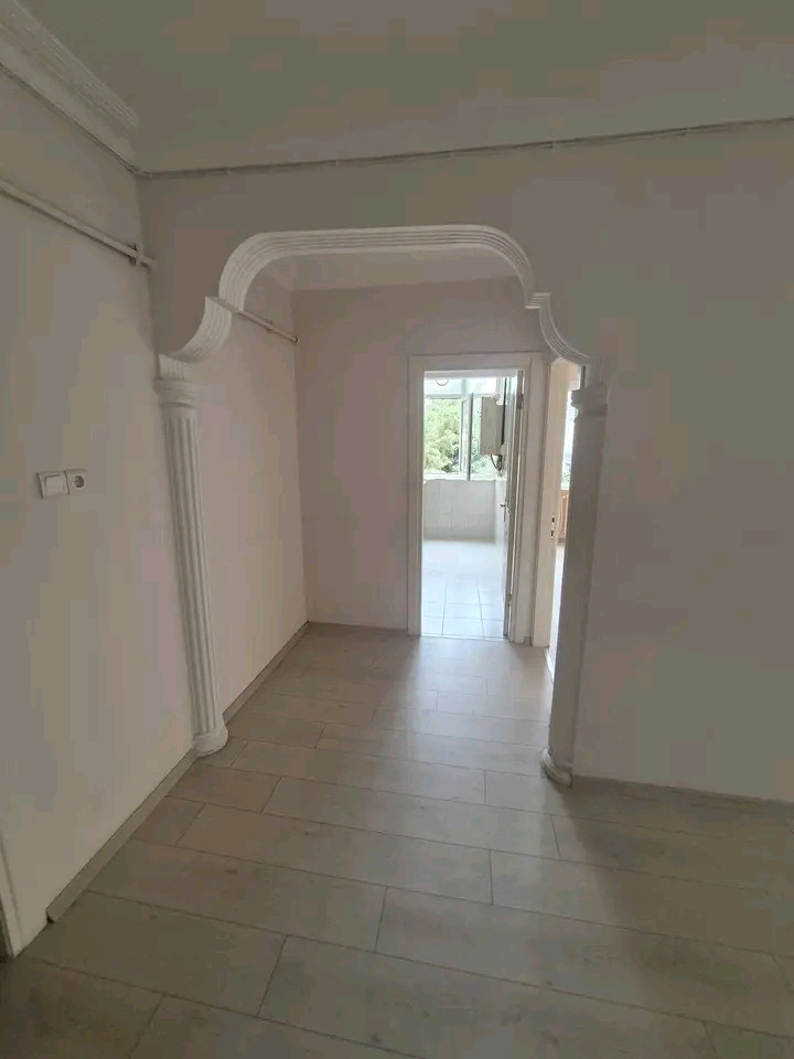 Second floor apartment, two bedrooms and a living room