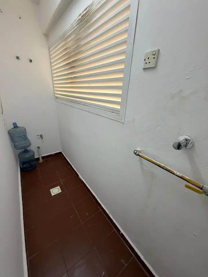 One bedroom apartment, living room, kitchen and bathroom