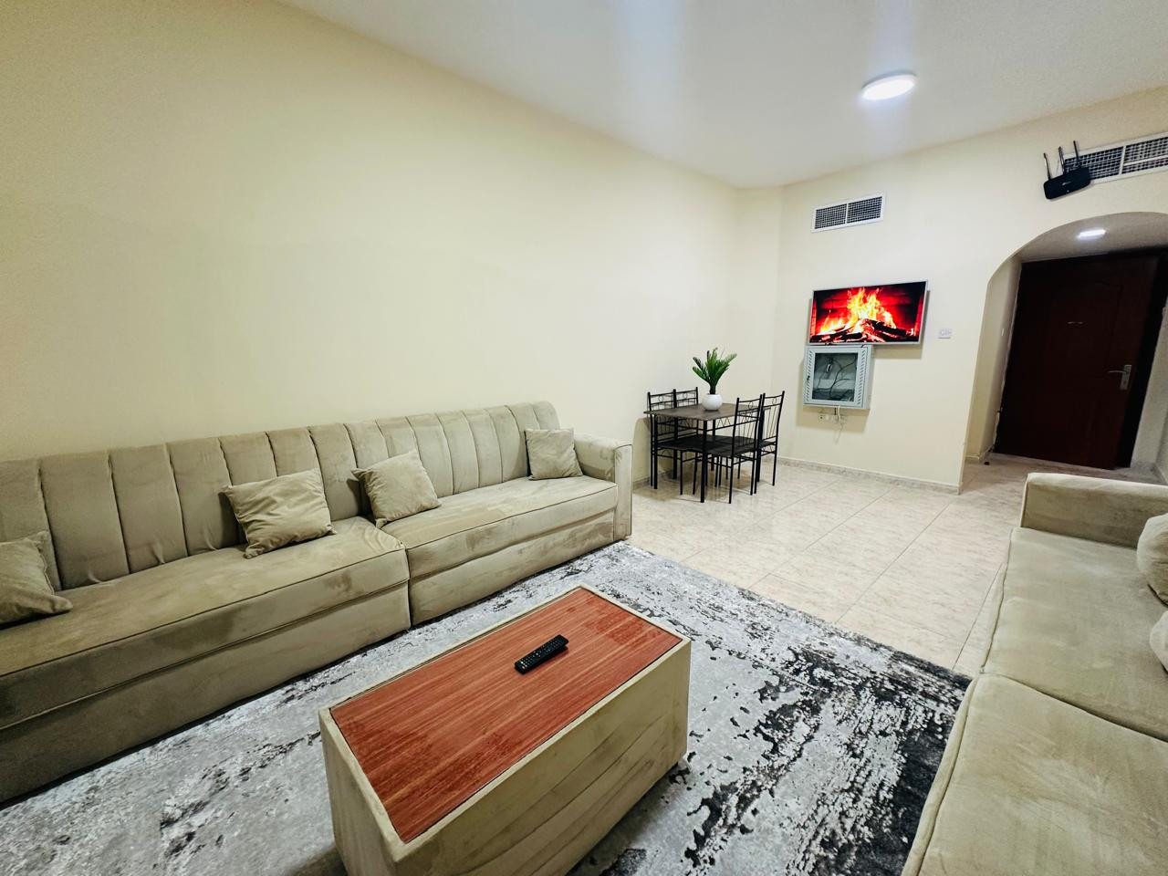 Two-bedroom apartment with a living room