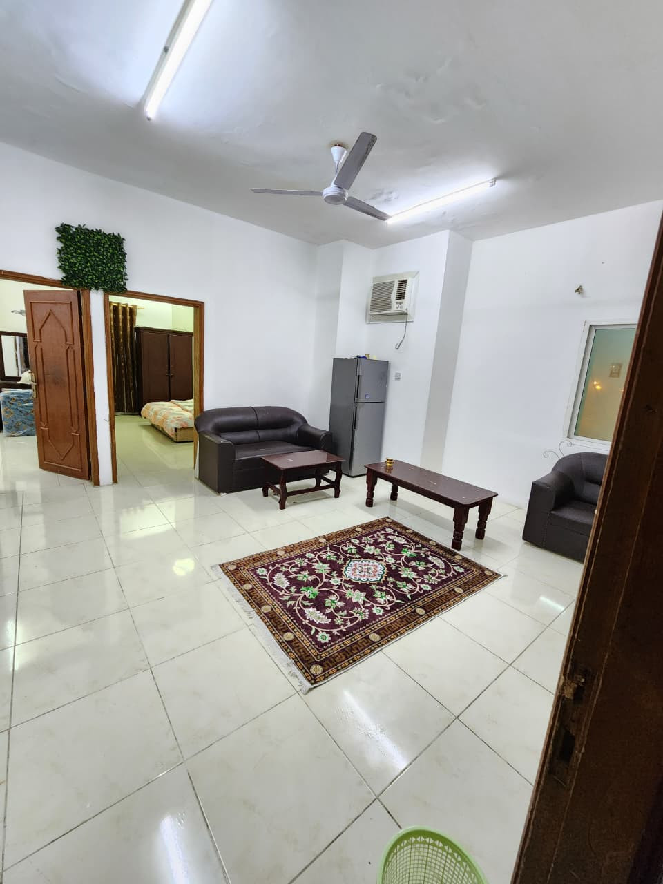 Two-bedroom apartment with a living room