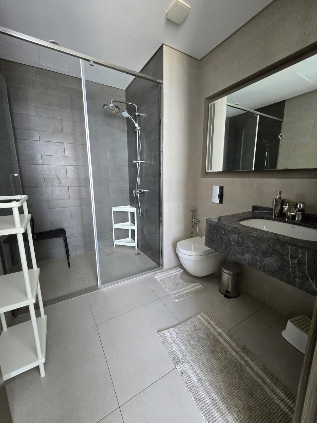 Furnished apartment for rent in Seef, including electricity.