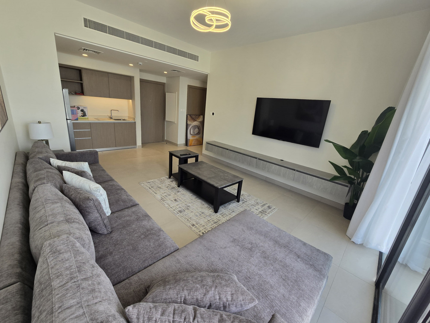 Furnished apartment for rent, electricity included, in Marassi Park, Bahrain