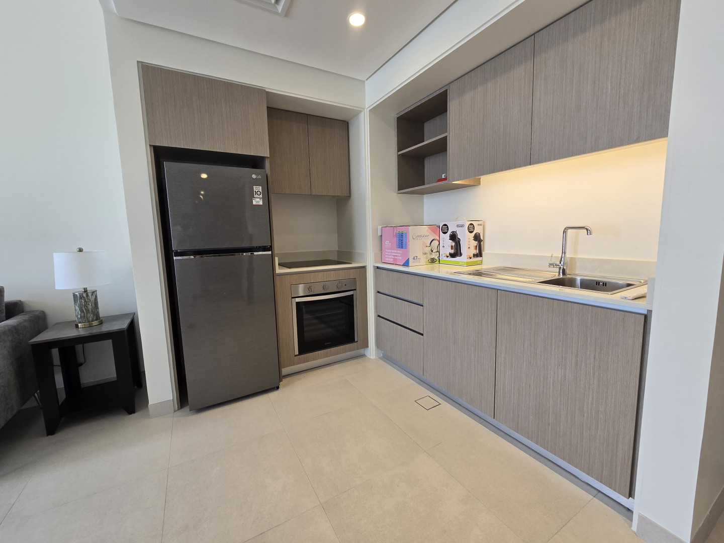 Furnished apartment for rent, electricity included, in Marassi Park, Bahrain