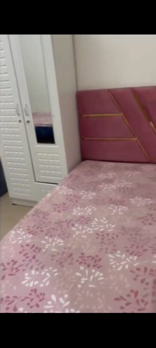 Girls' dormitory with beds