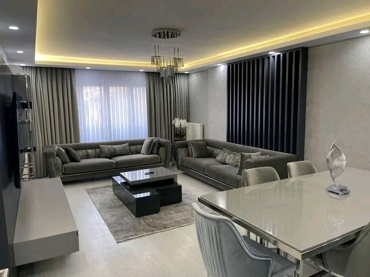 Vib Three-bedroom apartment with a luxuriously furnished living room